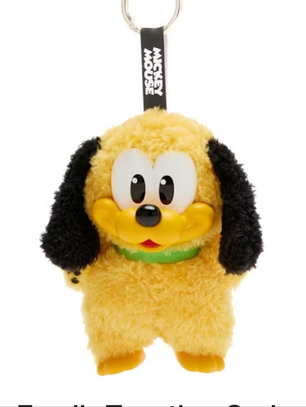 POP MART PLUTO Mickey Family Cute Together Keychain - NEW NO BOX